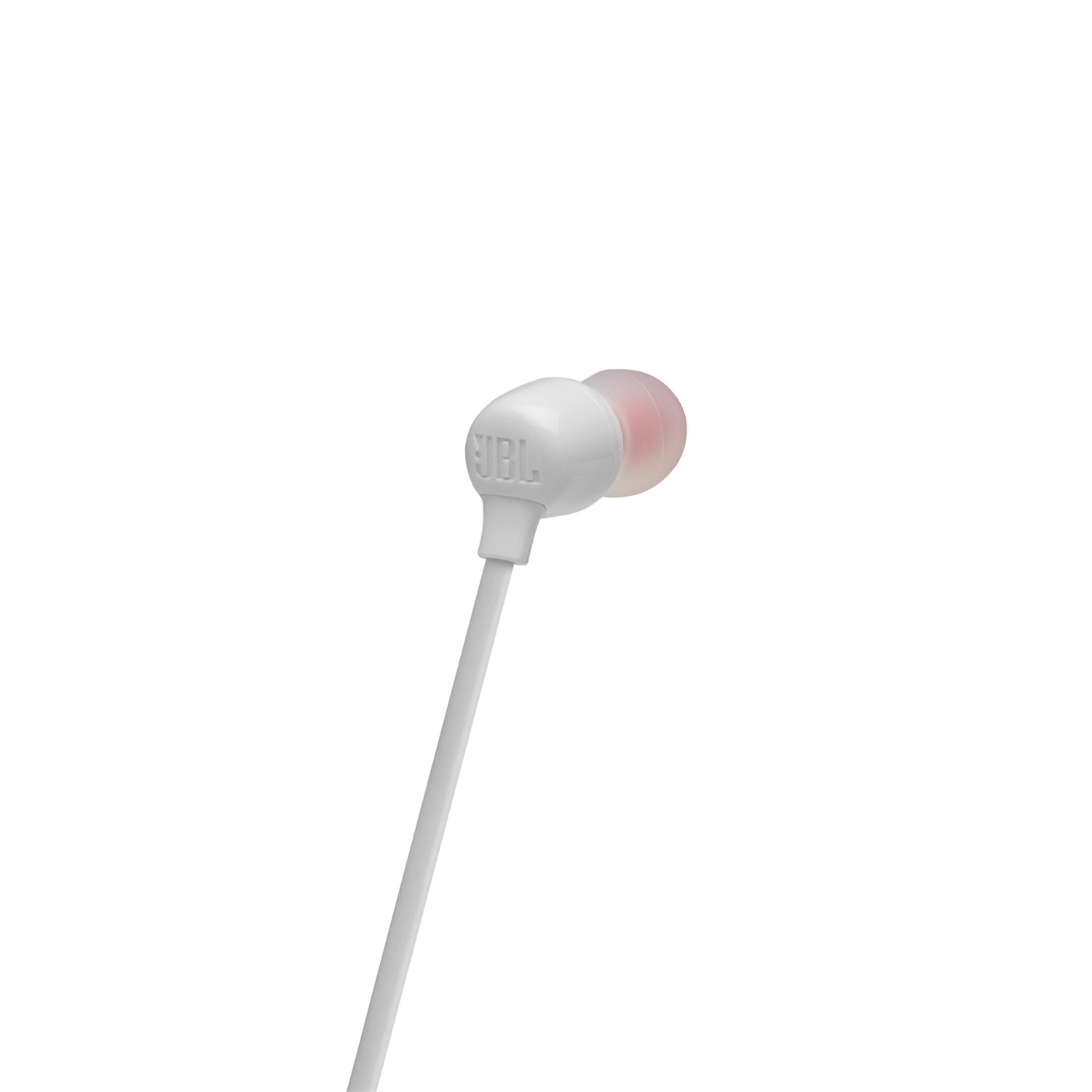 JBL Tune 125BT Auricolare Wireless In-ear Bianco con Suono Pure Bass e Microfono