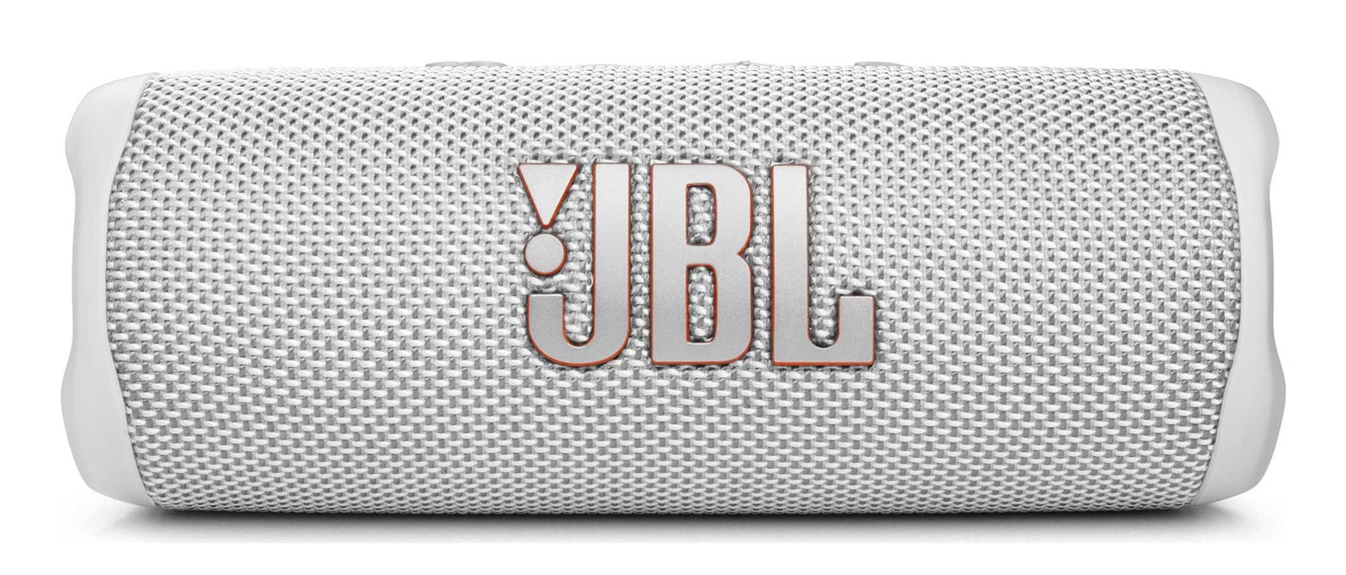 JBL Flip 6 Altoparlante Portatile Bluetooth Impermeabile Bianco 20 W con JBL Original Pro Sound