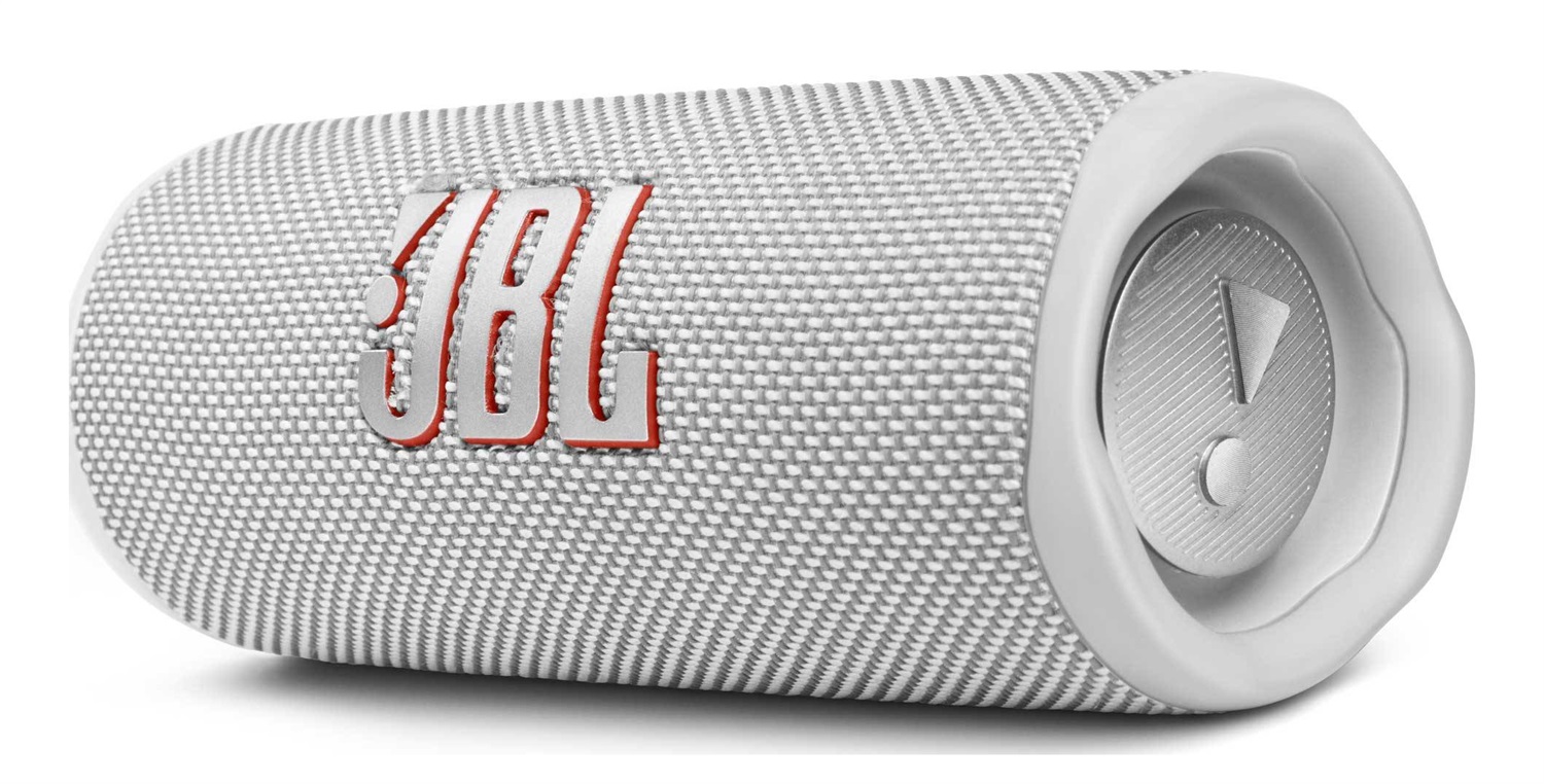 JBL Flip 6 Altoparlante Portatile Bluetooth Impermeabile Bianco 20 W con JBL Original Pro Sound