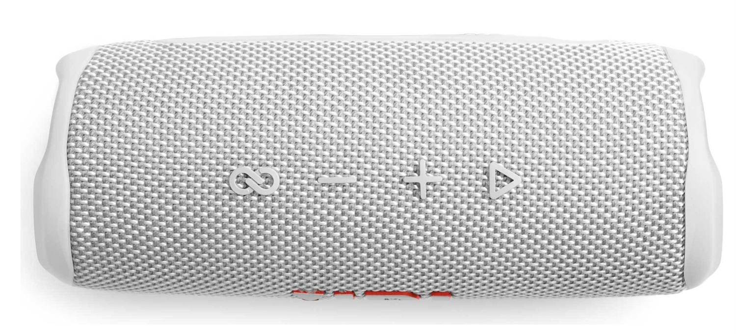 JBL Flip 6 Altoparlante Portatile Bluetooth Impermeabile Bianco 20 W con JBL Original Pro Sound