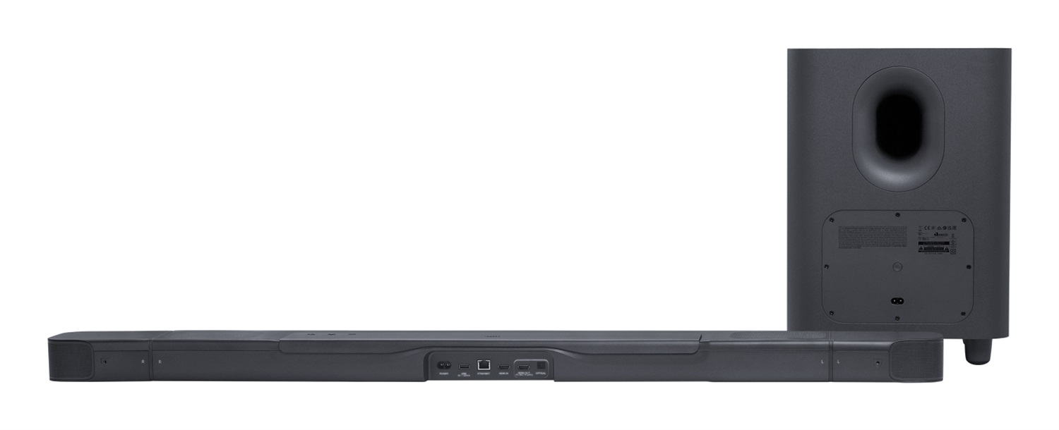 JBL BAR 800 Soundbar 5.1.2 Canali Nero con Subwoofer Wireless, 720W, Dolby Atmos e HDMI eARC