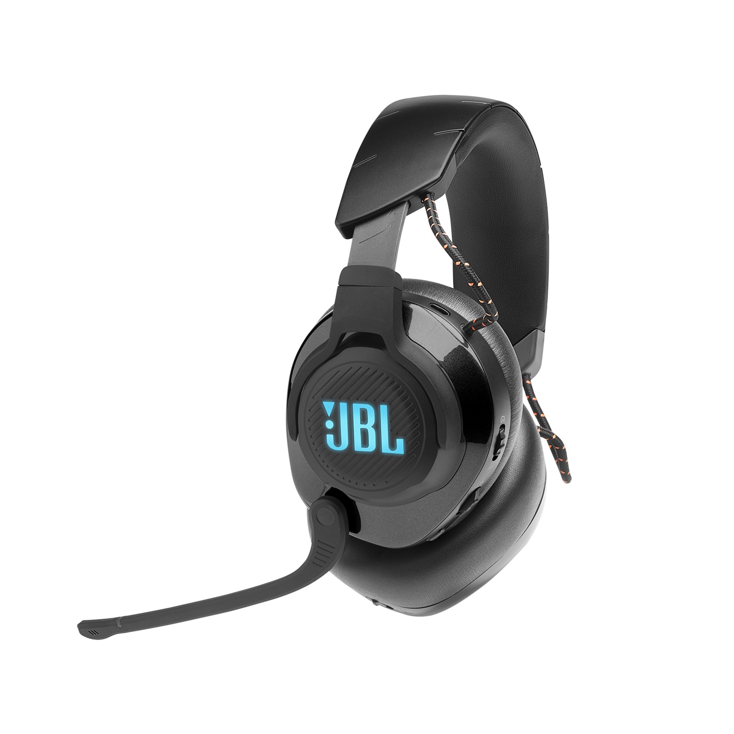 JBL Quantum 610 Wireless Auricolare Gaming Over-Ear con Cavo e Senza Cavo, USB Tipo-C, Nero