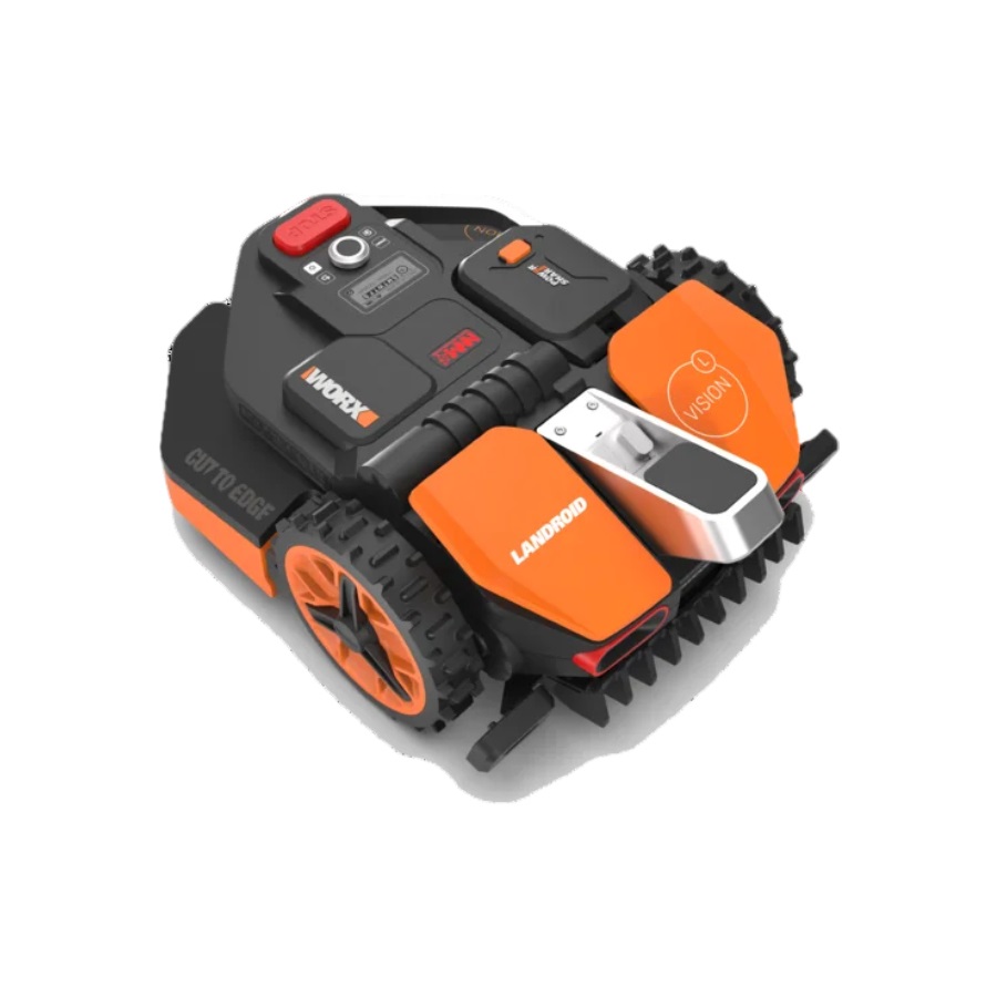 WORX Landroid Vision L1600 - Tagliaerba Robotizzato Senza Filo, Larghezza di Taglio 22 cm, Superficie Max 1600 m², Gestione App, Controllo Wi-Fi e Bluetooth