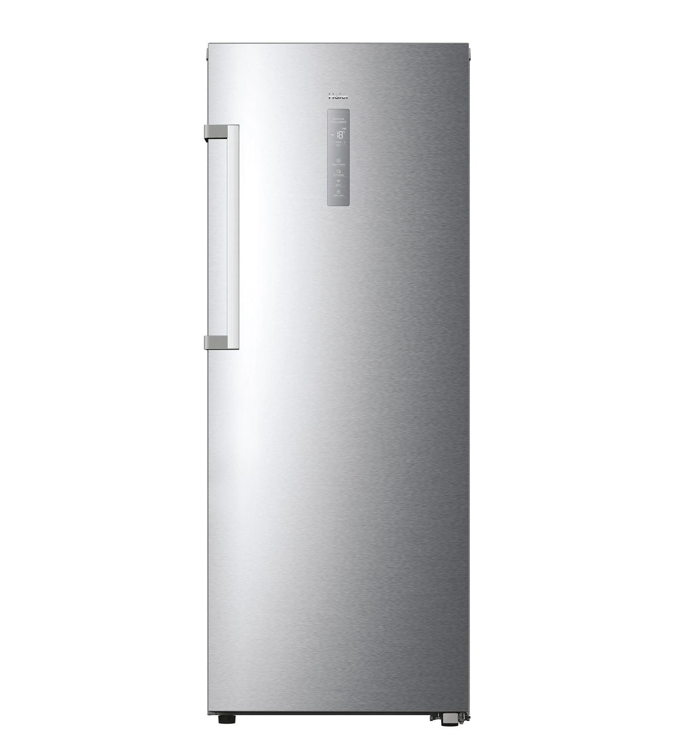 HAIER H4F226SEH1 Congelatore Verticale Libera Installazione 226L Acciaio Inox 6 Cassetti con Display