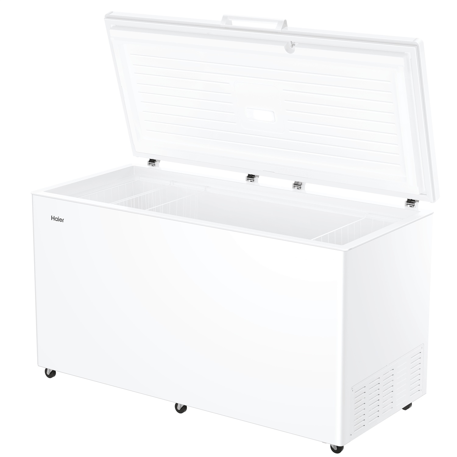 Haier HCE520E Congelatore a Pozzetto Libera Installazione 508 L Classe E Bianco, Funzione Fast Freeze, Trattamento Antibatterico