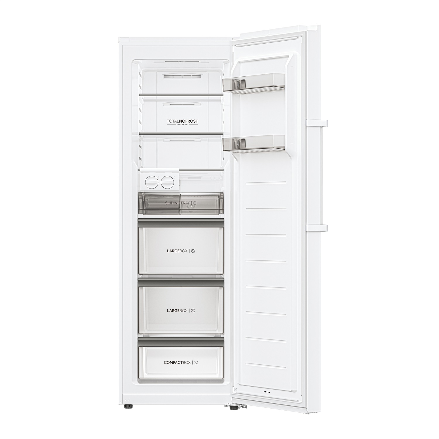 Haier H4F272WDH1 Congelatore Verticale Libera Installazione 276 L Classe D No Frost Bianco
