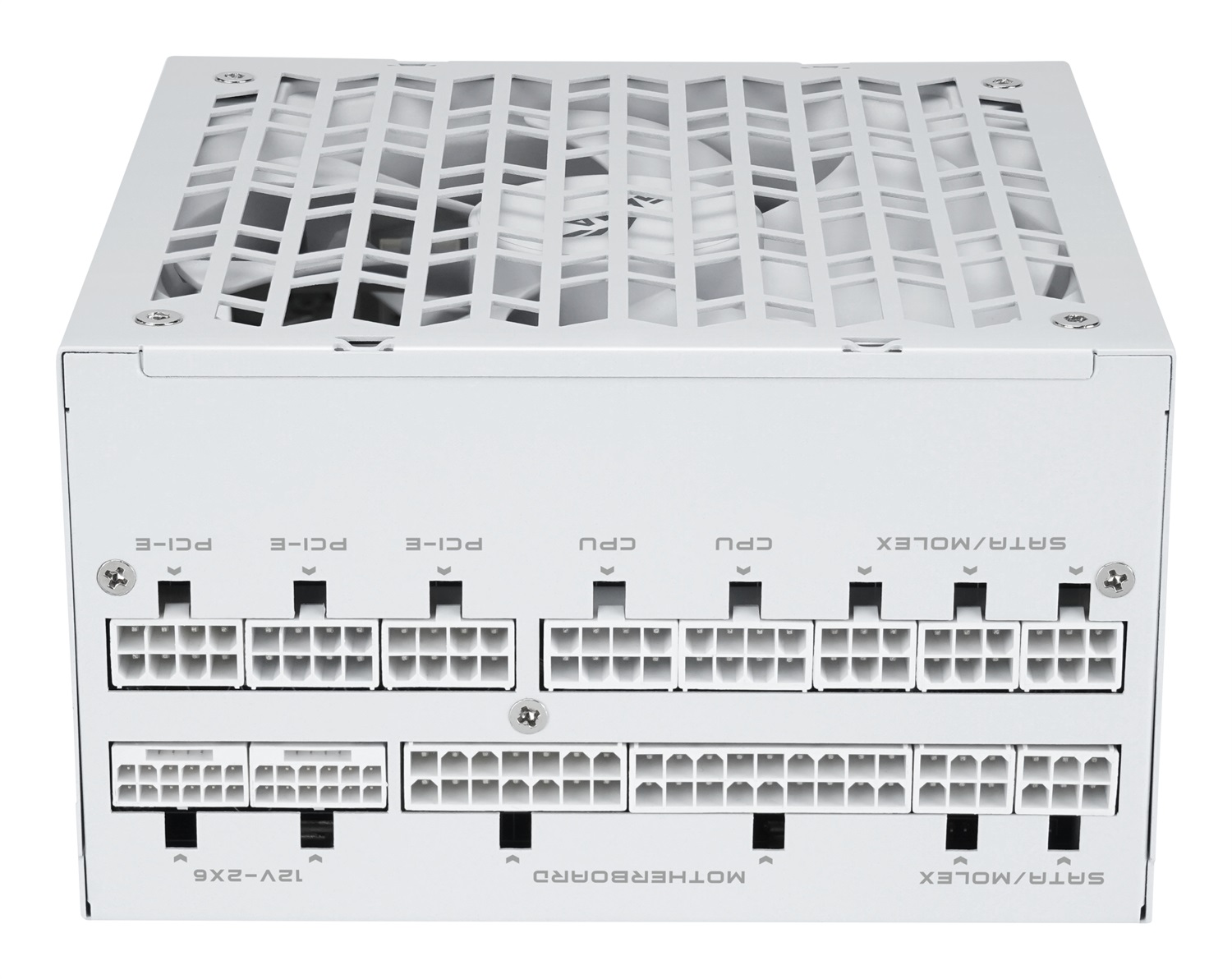 SAMA P1200 Alimentatore 1200W Modulare 80 PLUS Platinum, Compatibile ATX 3.1 e PCIe 5.1, Ventola FDB Silenziosa - Bianco