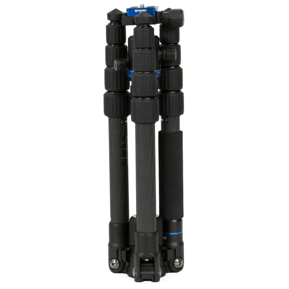 Benro iFoto 2 Treppiede in Alluminio con Testa B2 per Fotocamere Digitali e Film - Nero