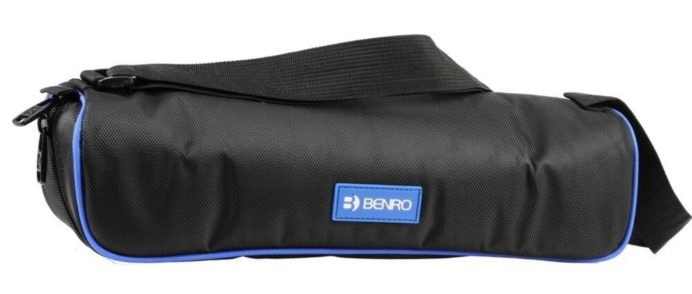 Benro FIF28CIB2 Treppiede da Viaggio in Fibra di Carbonio con Testa a Sfera IB2, Blocco Gamba 'Twist', Piedino Rimovibile - Nero