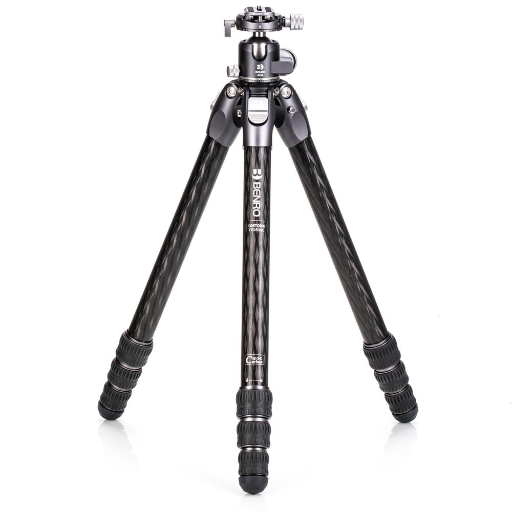 Benro Tortoise 34C Treppiede in Carbonio con Testa GX35 per Fotocamere Digitali