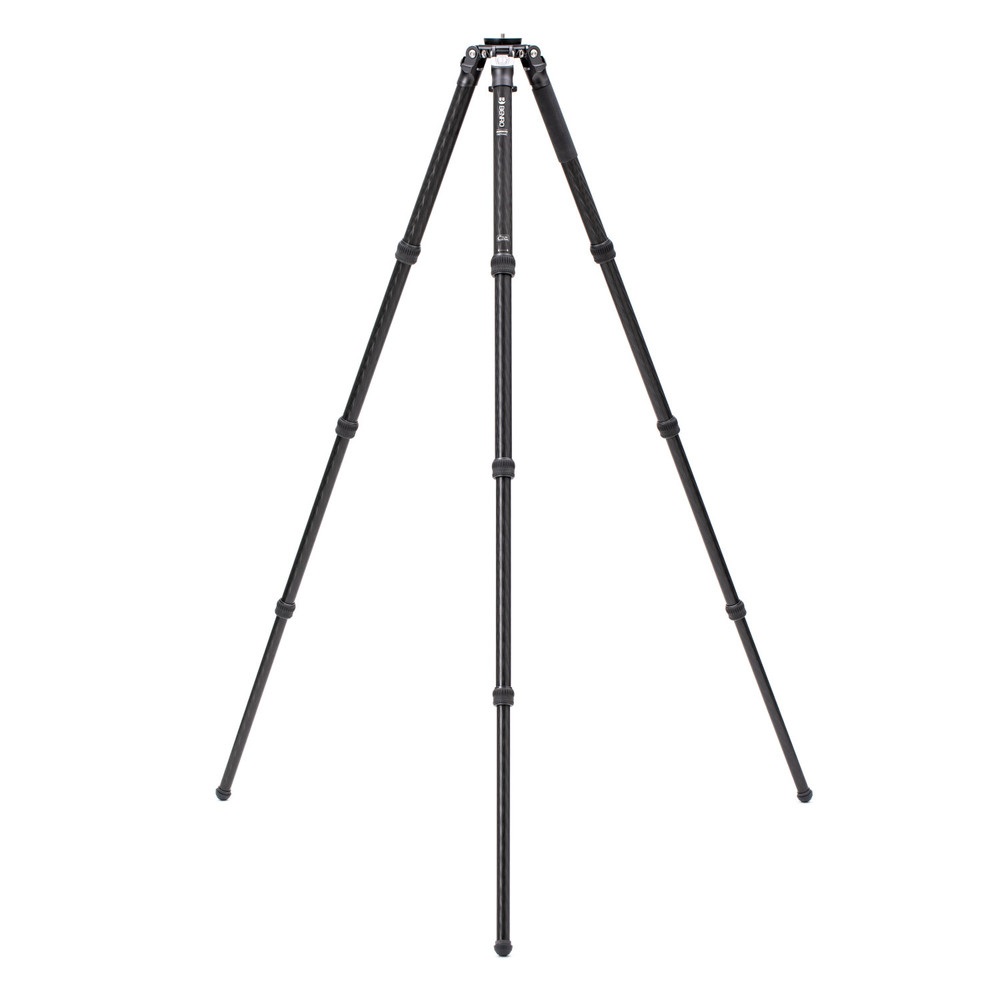 Benro TMTH44C Treppiede in Fibra di Carbonio per Smartphone e Macchina Fotografica - Capacità 25 kg, Altezza Regolabile da 14 a 160 cm, Colore Nero