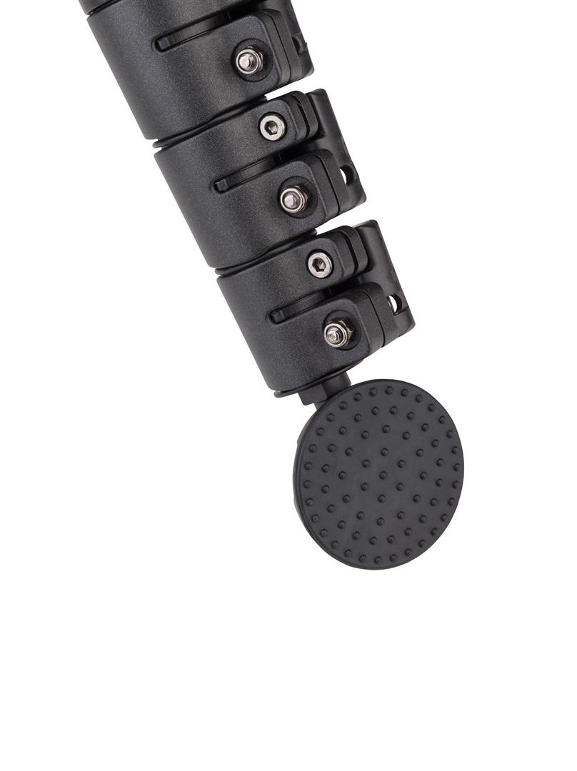 Benro MAD49A Monopiede per Fotocamera in Alluminio Nero - Altezza Massima 191 cm, Capacità di Carico 18 kg, Impugnatura in Spugna