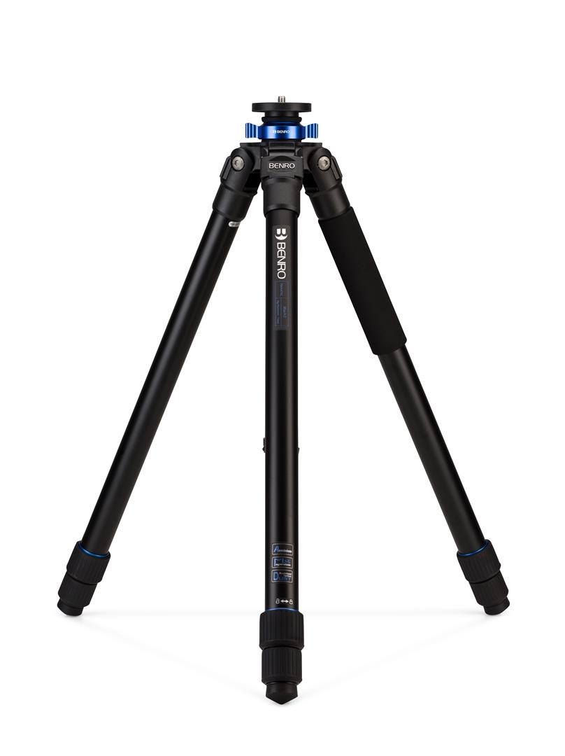 Benro Mach3 TMA47AL Treppiede in Alluminio 3 Sezioni per Fotocamere Digitali e Film, Capacità di Carico 20 kg