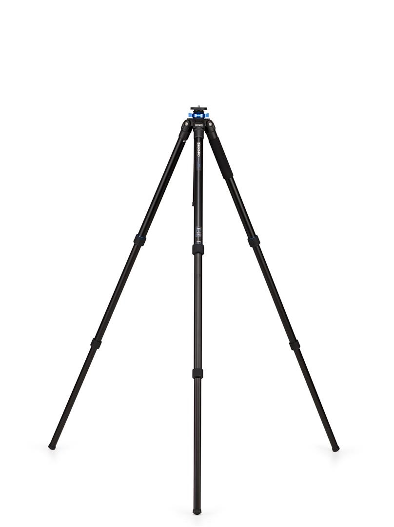 Benro Mach3 TMA47AL Treppiede in Alluminio 3 Sezioni per Fotocamere Digitali e Film, Capacità di Carico 20 kg