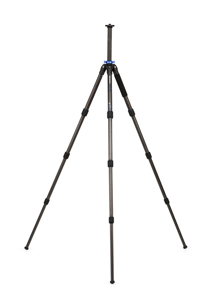 Benro Mach3 Treppiede in Fibra di Carbonio TMA38CL - Capacità di Carico 16 kg, Altezza Massima 177 cm, Peso 2,05 kg