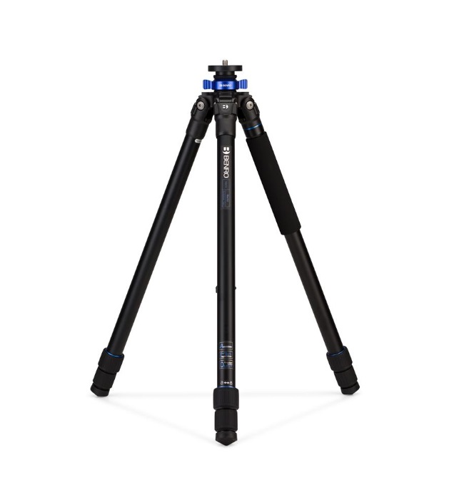 Benro Mach3 Treppiede in Alluminio per Fotocamere Digitali e Film, 3 Gambe, Altezza Regolabile 30-144.5 cm, Capacità di Carico 12 kg, Meccanismo di Blocco a Torsione, Include Borsa di Trasporto, Garanzia 5 Anni