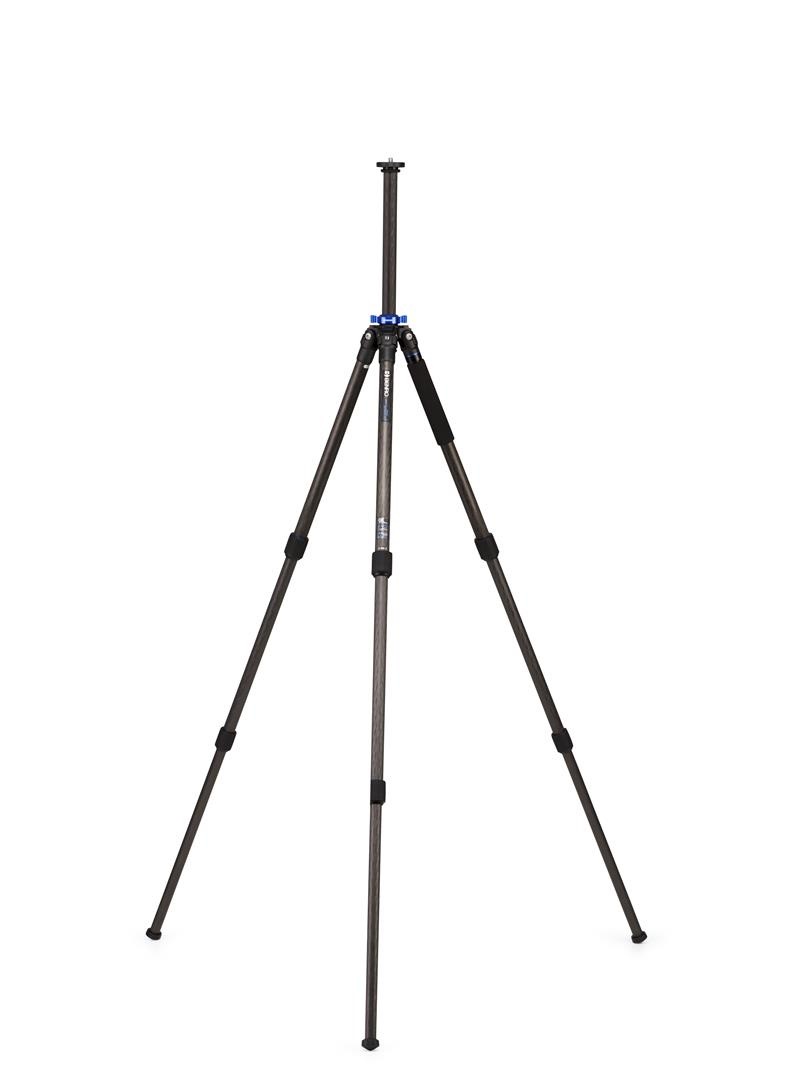 Benro Mach3 TMA27C Treppiede in Carbonio 3 Sezioni per Fotocamere Digitali - Capacità di Carico 14 kg - Nero