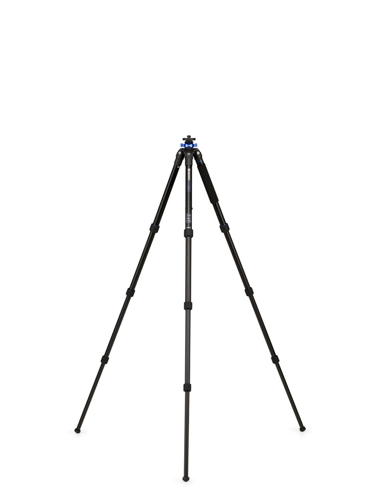 Benro Mach3 TMA28A Treppiede in Alluminio per Fotocamere Digitali e Film - Altezza Max 155,5 cm, Capacità di Carico 14 kg, Peso 1,76 kg