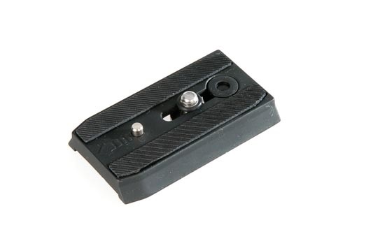 Benro Piastra a sgancio rapido QR4 per testa video S2 - Dimensioni 62 mm x 39 mm x 10 mm