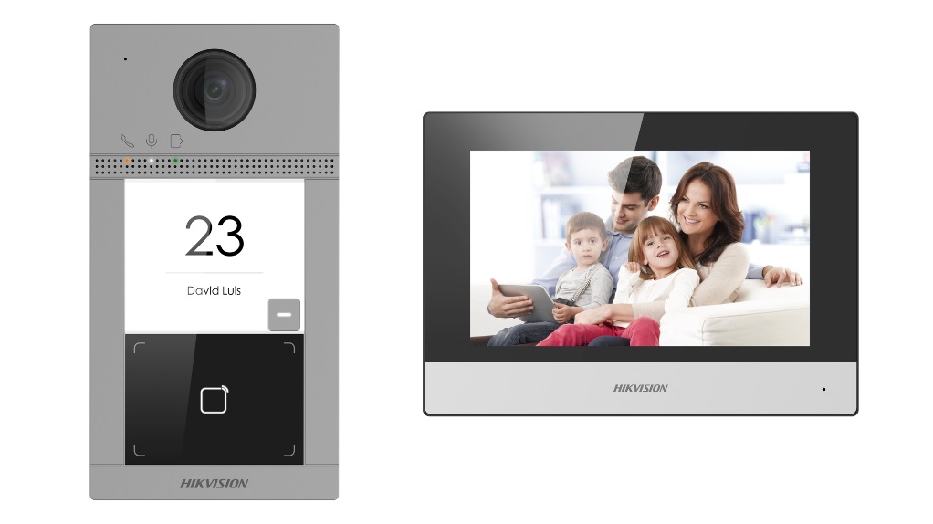 Hikvision DS-KIS604-S(C) Videocitofono IP 2 MP con Display da 17,8 cm (7
