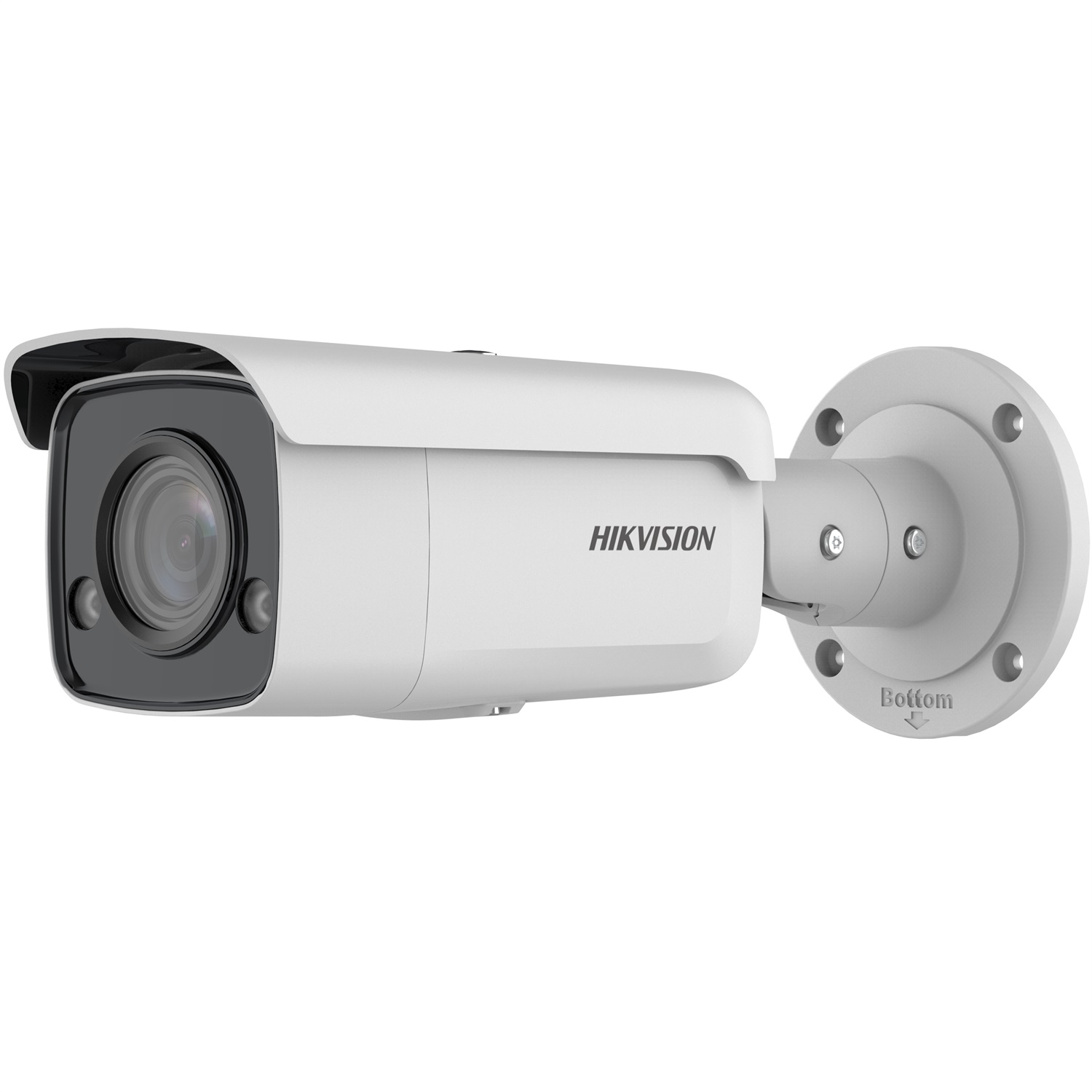 Hikvision DS-2CD2T87G2-L Telecamera di sicurezza IP Bullet 4K Ultra HD con obiettivo F1.0 da 4mm e Tecnologia ColorVu