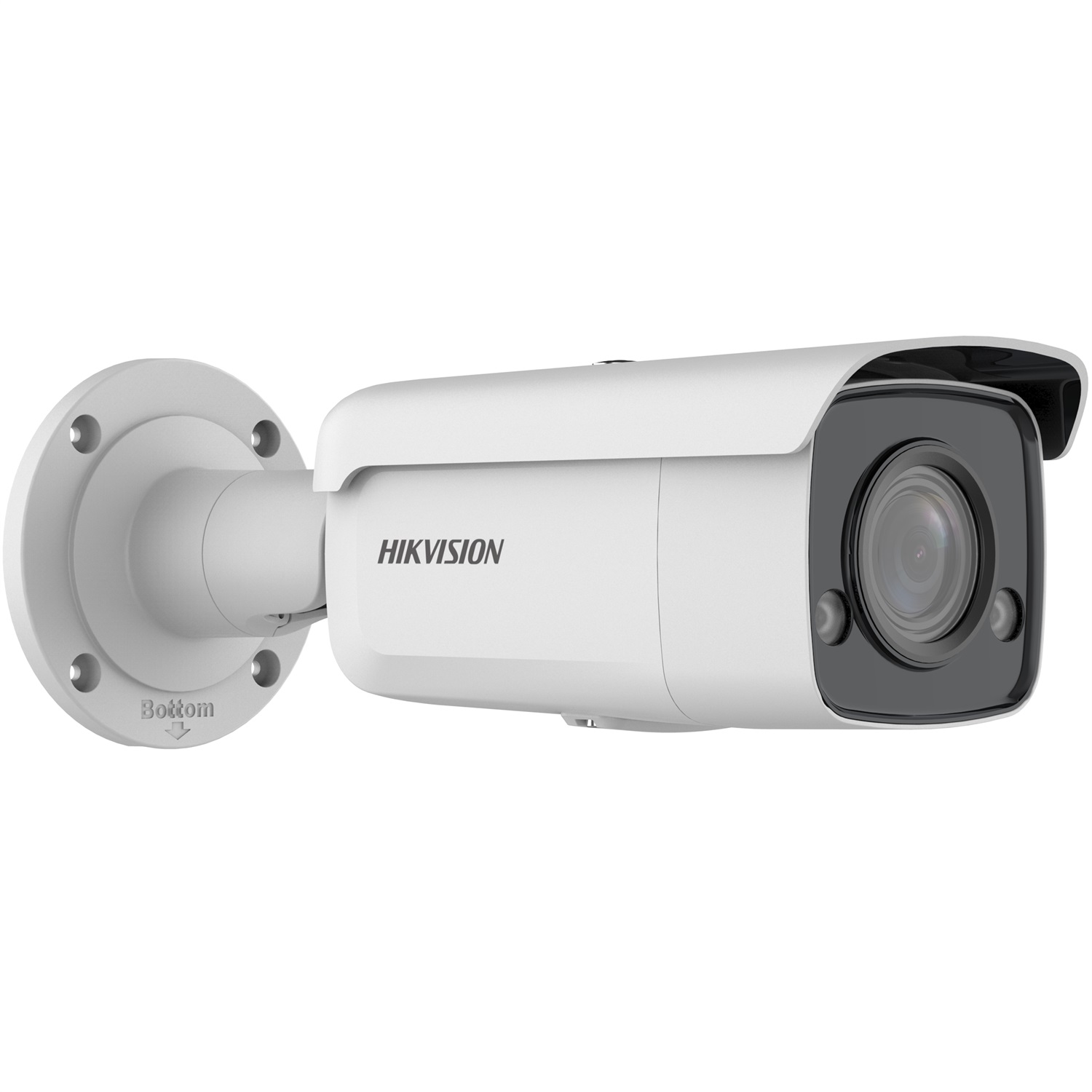 Hikvision DS-2CD2T87G2-L Telecamera di sicurezza IP Bullet 4K Ultra HD con obiettivo F1.0 da 4mm e Tecnologia ColorVu