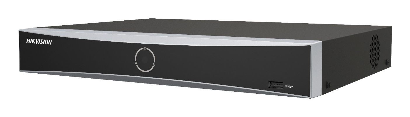 Hikvision DS-7604NXI-K1 Videoregistratore di rete (NVR) 4 canali 4K AcuSense con HDD da 1TB