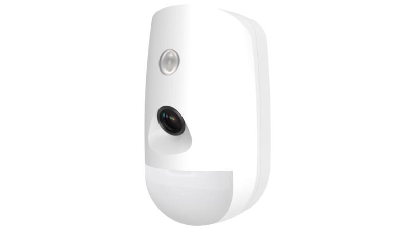 Hikvision DS-PDPC12PF-EG2-WE Rivelatore di Movimento PIR Wireless con Telecamera a Colori, Pet Immune, Campo di Rilevamento 12m, Angolo 85.9°