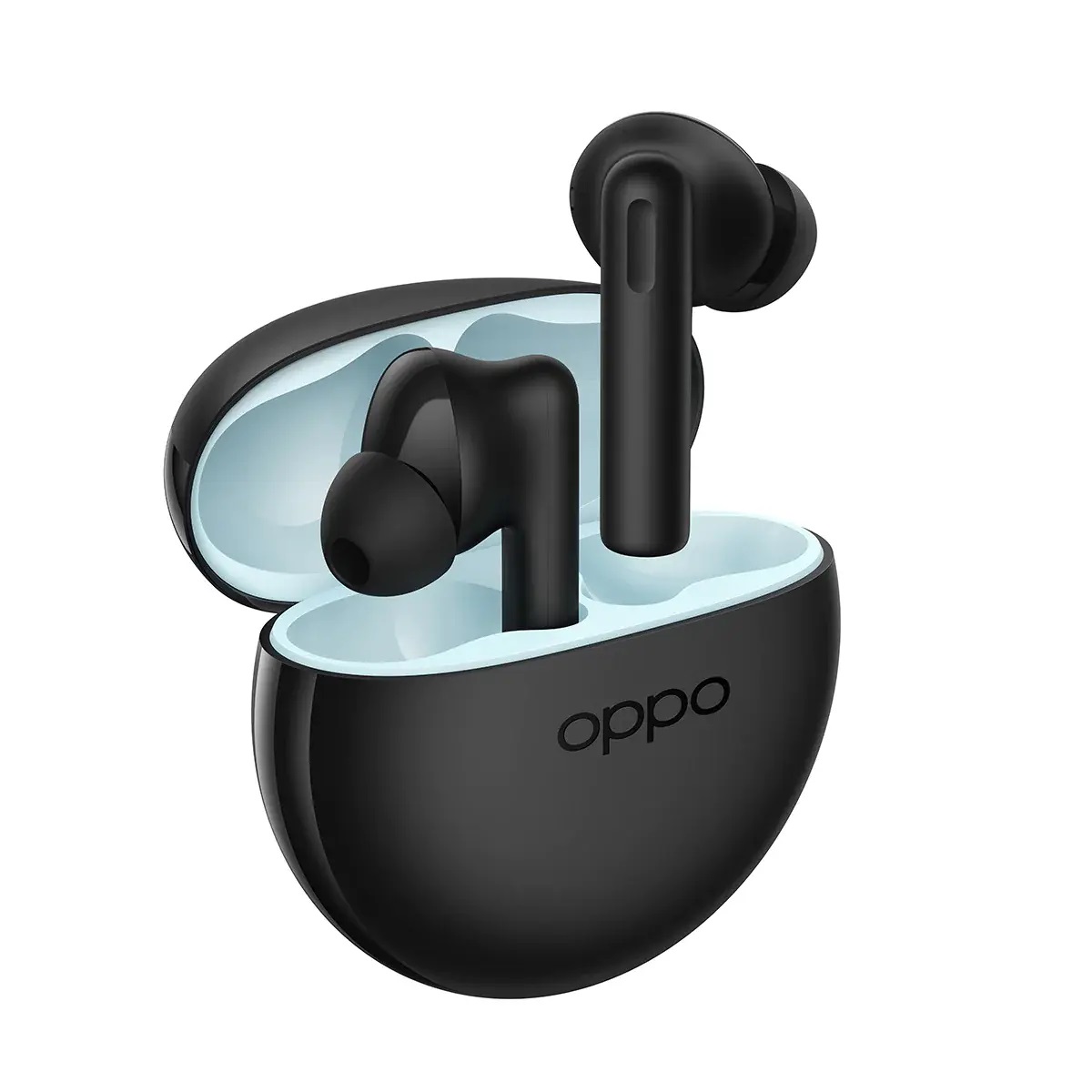 OPPO Enco Buds2 - Auricolari True Wireless in-ear con Bluetooth 5.2, Cancellazione Rumore in Chiamata, Comandi Touch, Audio Binaurale, Impermeabili IP54, Compatibili Android/iOS, Nero