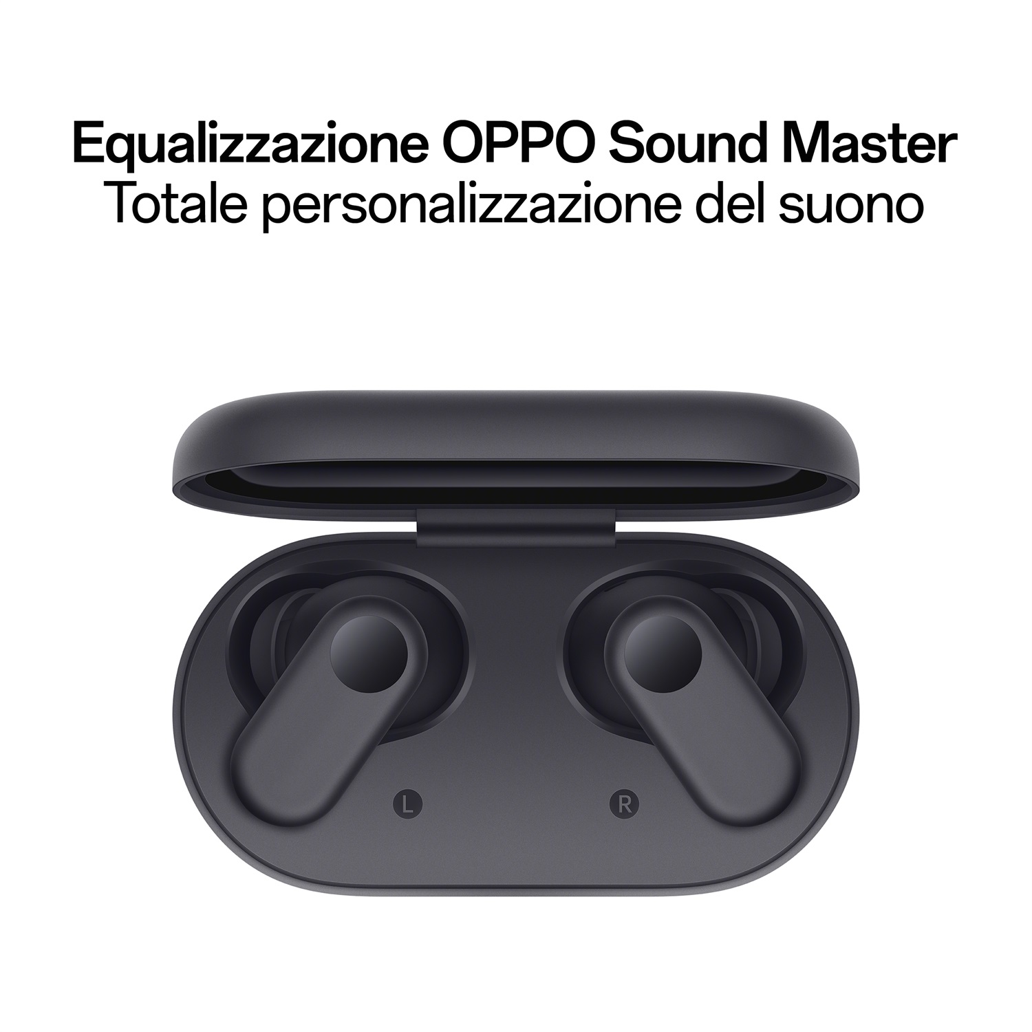 OPPO Enco Buds2 Pro Auricolari True Wireless, Driver Dinamico in Titanio da 12.4mm, Autonomia 38h, Bluetooth 5.3, Cancellazione del rumore IA, Controlli Touch, IP55, Compatibili con Android e iOS, Nero