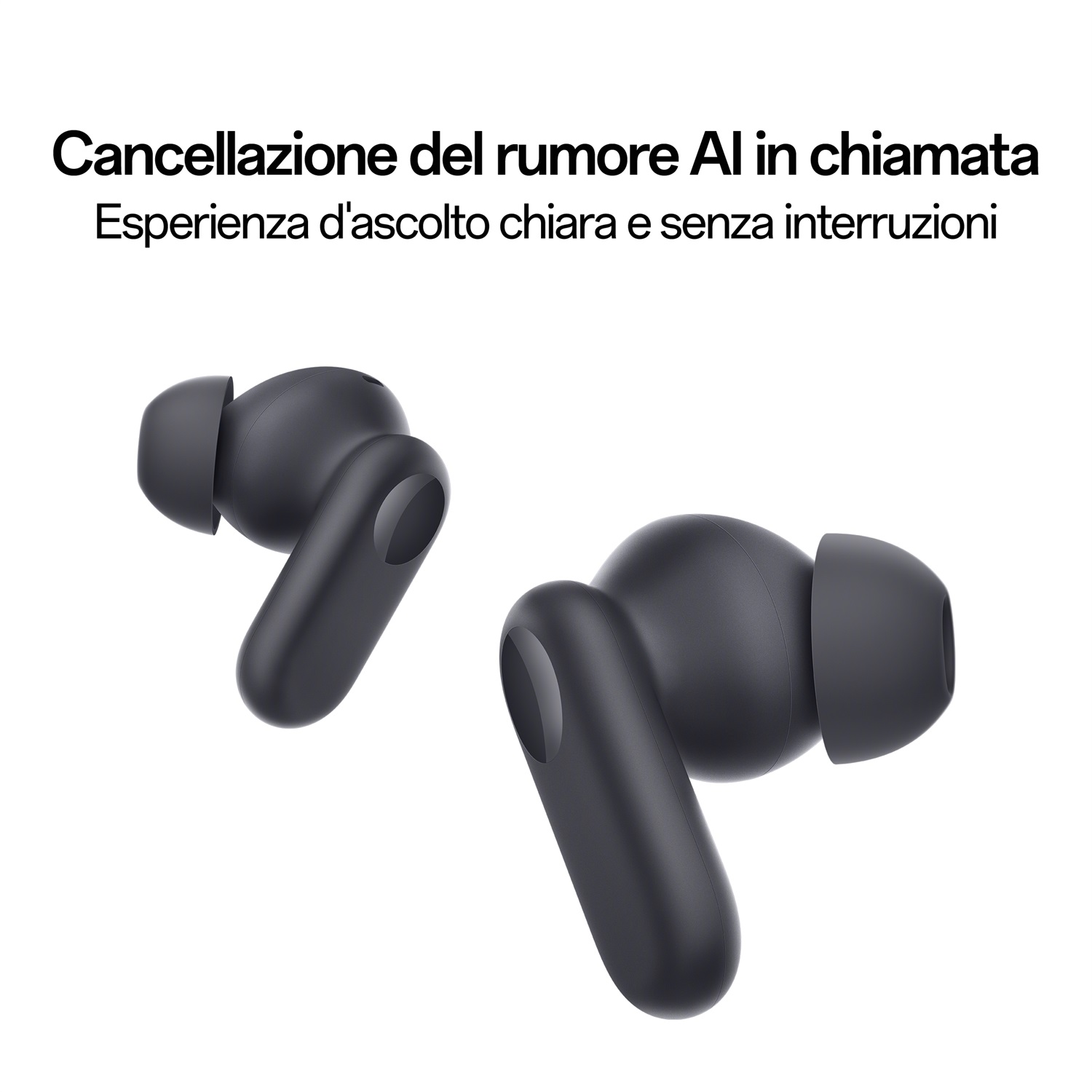OPPO Enco Buds2 Pro Auricolari True Wireless, Driver Dinamico in Titanio da 12.4mm, Autonomia 38h, Bluetooth 5.3, Cancellazione del rumore IA, Controlli Touch, IP55, Compatibili con Android e iOS, Nero