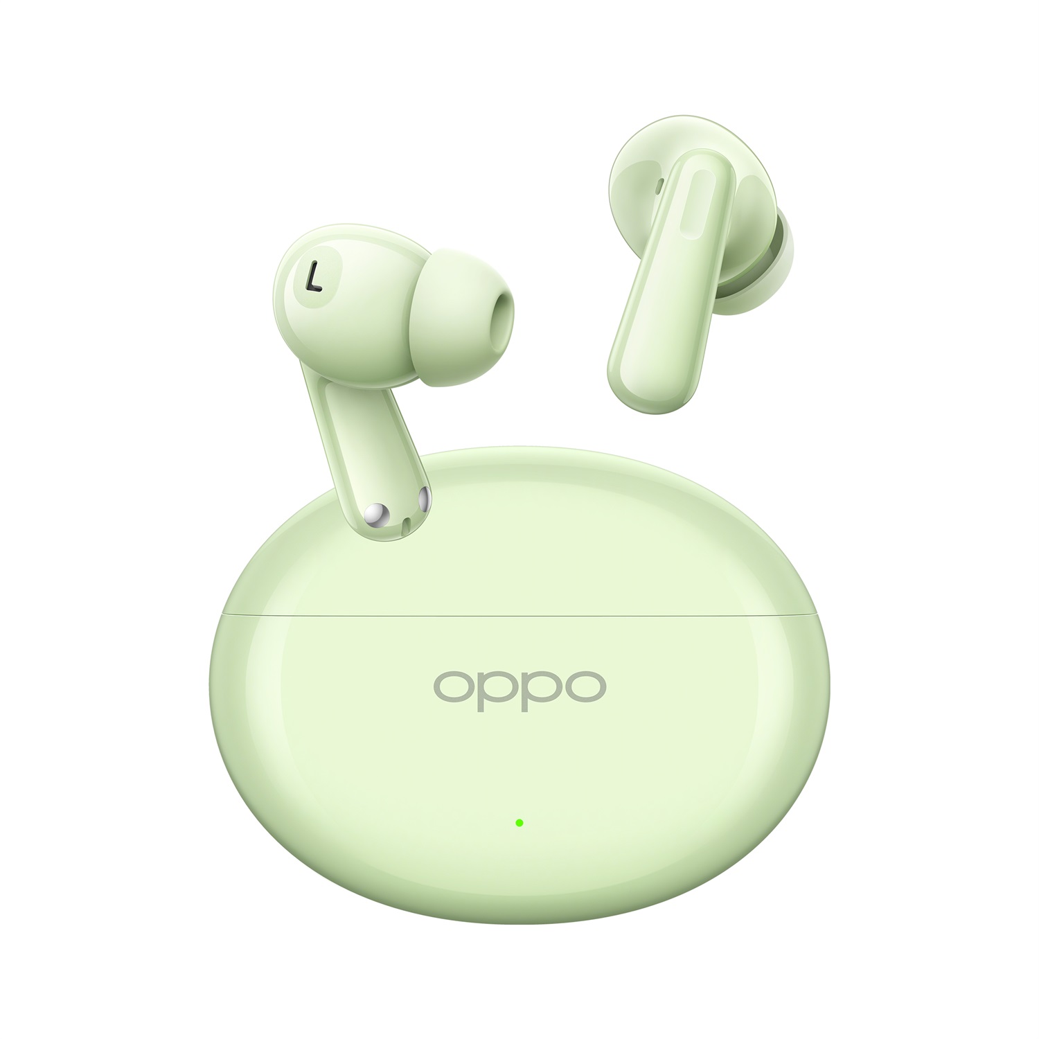 OPPO Enco Air4 Auricolari True Wireless Fresh Mint, 44h di Autonomia, Driver Dinamico in Titanio 12.4mm, Bluetooth 5.4, Controlli Touch, Cancellazione del Rumore AI, IP55, Compatibili con Android e iOS