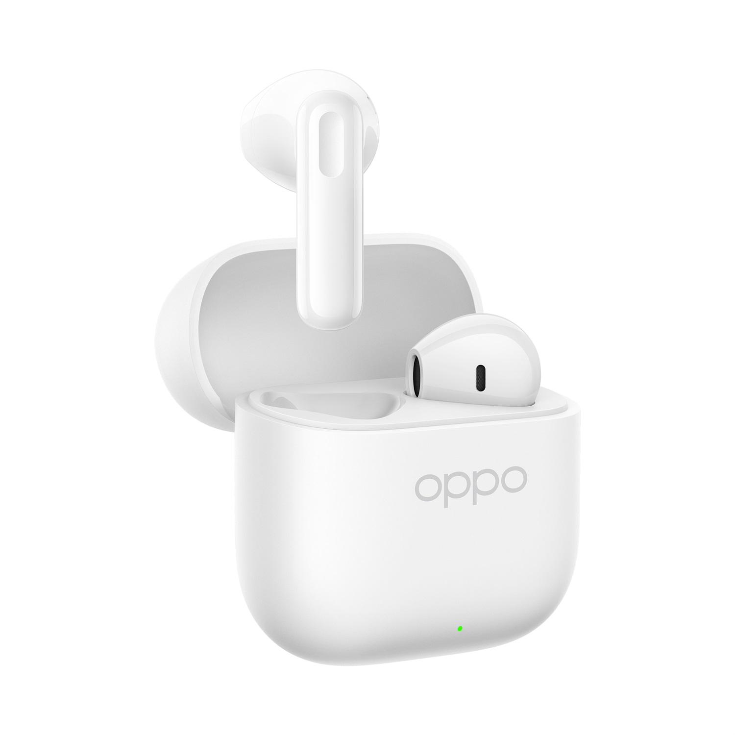 OPPO Enco Buds3 Auricolari True Wireless - Bianco, 42h di Autonomia, Driver Dinamico da 12.4mm, Bluetooth 5.4, Controlli Touch, Cancellazione Rumore Passiva, Compatibili con Android e iOS, Certificazione IP55