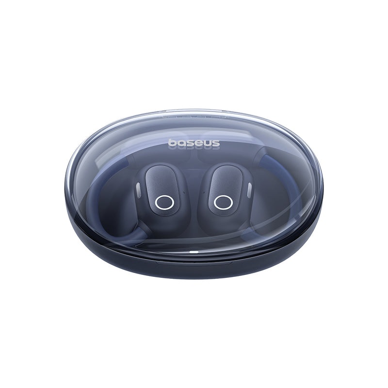 Baseus Eli Sport 1 Auricolari Wireless Open-Ear Bluetooth Nero - Ideali per Allenamenti con Suono di Alta Qualità