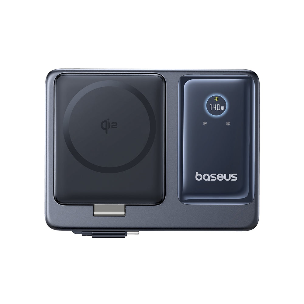 Baseus Caricatore da Tavolo e Stazione di Ricarica Wireless 140W - Compatibile con Tablet, Laptop, iPhone 17 e Samsung