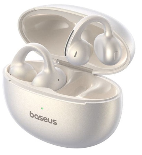 Baseus Bowie MC1 Pro Open-Ear TWS Auricolare True Wireless Stereo (TWS) A orecchio aperto Musica e Chiamate Bluetooth Bianco