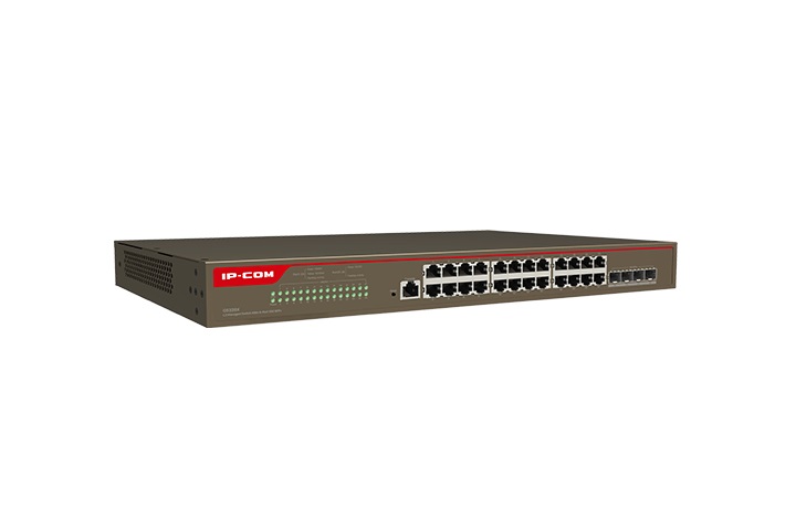 IP-COM G5328X Switch di Rete Gestito L3 24 Porte Gigabit Ethernet (10/100/1000) 4 SFP 10G - Montaggio Rack 1U