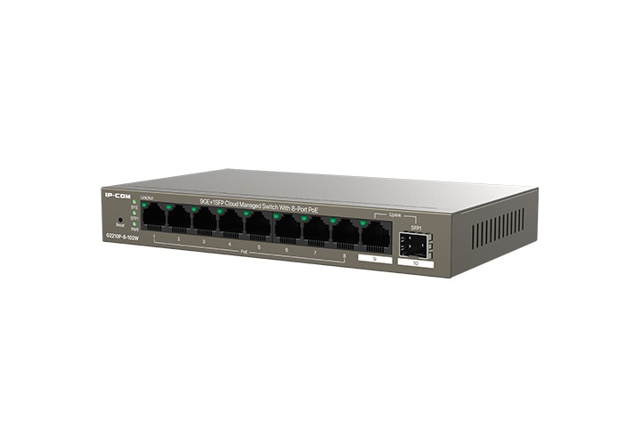 IP-COM G2210P-8-102W Switch di rete Gestito 8 Porte Gigabit Ethernet PoE con 1 Porta SFP