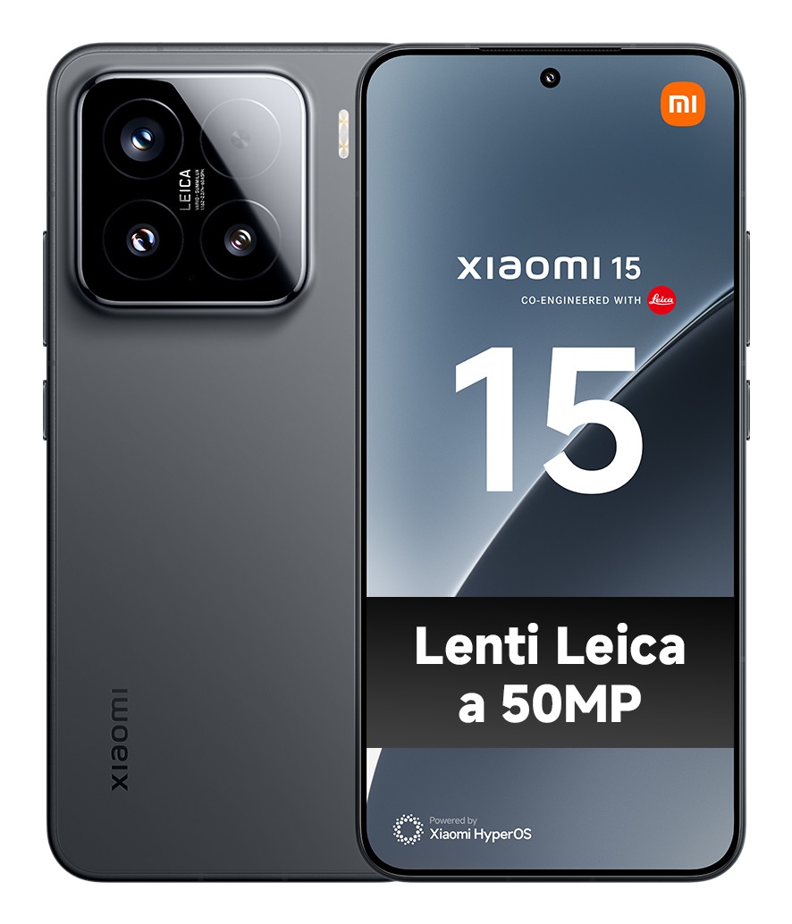 Xiaomi 15 Black - Smartphone 5G Dual SIM, 12GB RAM, 512GB, 6.36