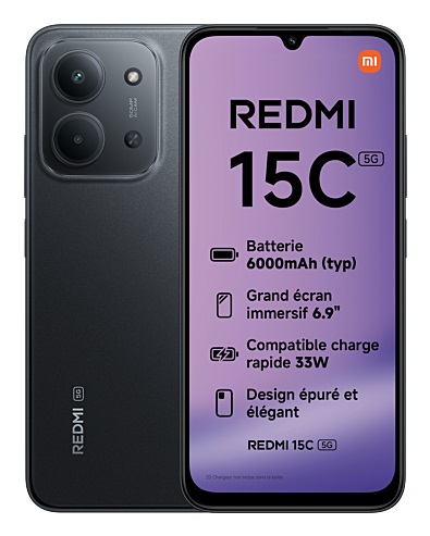 Xiaomi Redmi 15C 5G Smartphone 6.9