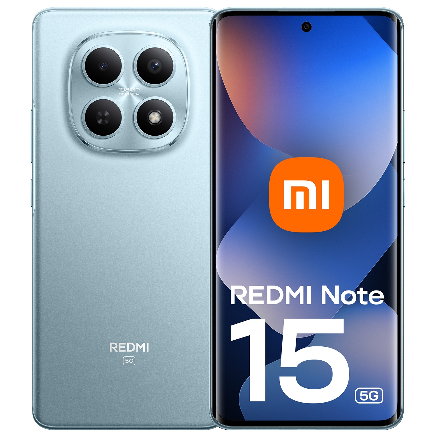 Xiaomi Redmi Note 15 - Smartphone 5G 8GB RAM, 256GB, Display 6.77'' Glacier Blue
