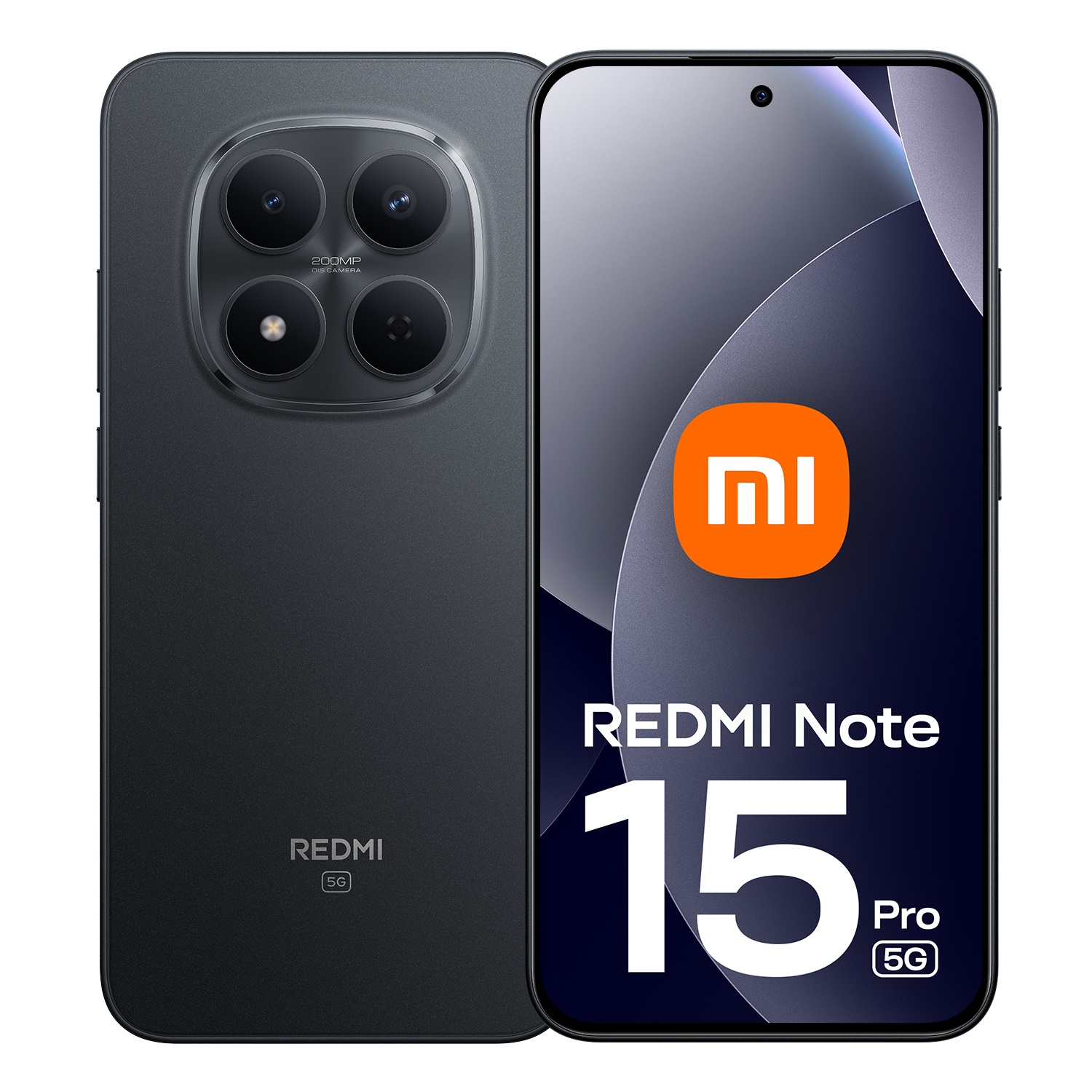 Xiaomi Redmi Note 15 Pro 5G - Display 6.83'', 8 GB RAM, 256 GB, Batteria 6580 mAh, Nero