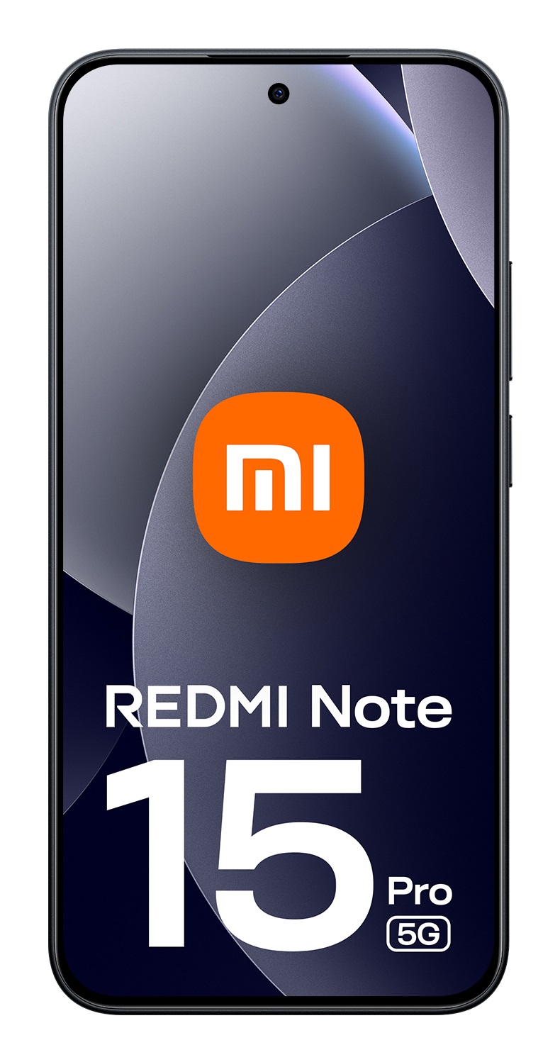 Xiaomi Redmi Note 15 Pro 5G - Display 6.83'', 8 GB RAM, 256 GB, Batteria 6580 mAh, Nero