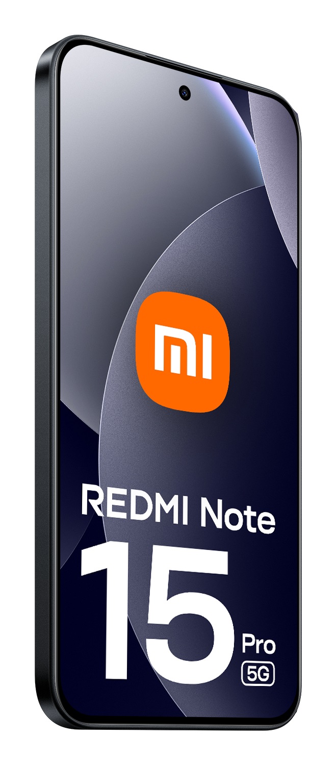 Xiaomi Redmi Note 15 Pro 5G - Display 6.83'', 8 GB RAM, 256 GB, Batteria 6580 mAh, Nero