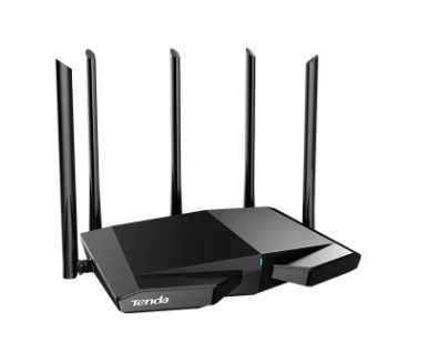 Tenda TX27 Pro Router Tri-Band Wi-Fi 6E Gigabit fino a 5665 Mbps - Nero