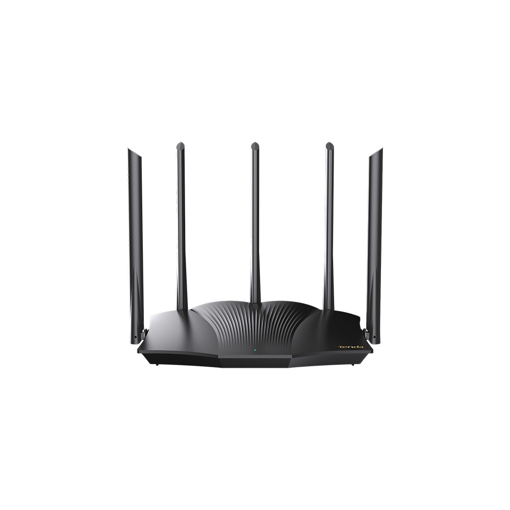 Tenda TX12 PRO Router Wi-Fi 6 AX3000 Dual-Band Gigabit (2.4 GHz/5 GHz) con CPU Broadcom Quad-Core 1.7 GHz e 4 Moduli FEM