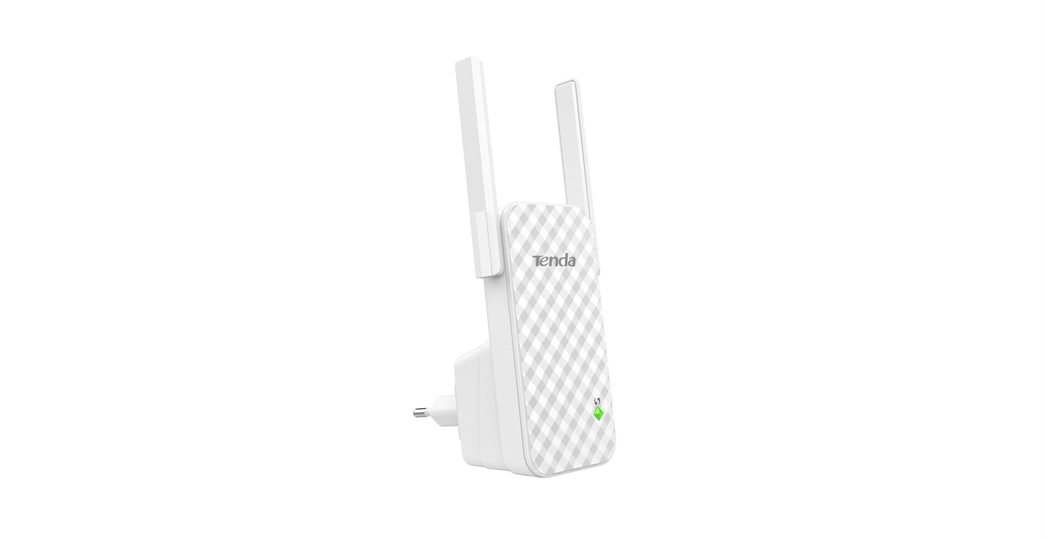 Tenda A9 Extender Wireless N300 - Ripetitore WiFi 300Mbps con 2 Antenne Esterne 3dBi
