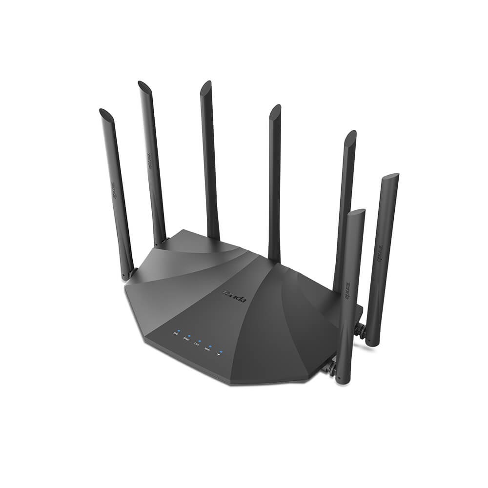 Tenda AC23 Router Wireless Dual Band Gigabit 2033 Mbps con 7 Antenne e 4 Porte Ethernet