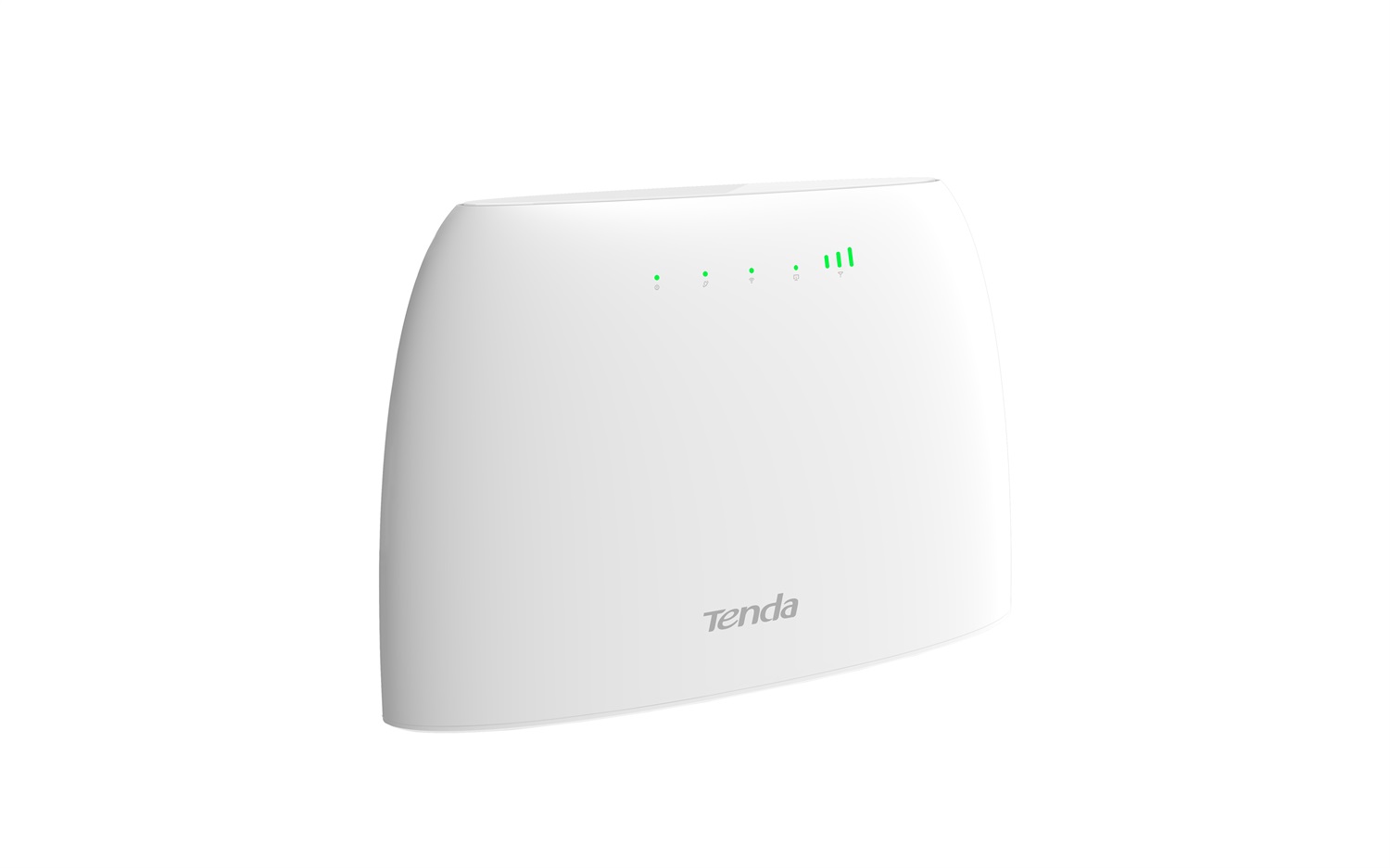 Tenda 4G03 Router Wireless 4G LTE N300 fino a 150 Mbps con Slot per SIM, Banda Singola (2.4 GHz), 1x Gigabit Ethernet LAN, Collega fino a 32 Dispositivi
