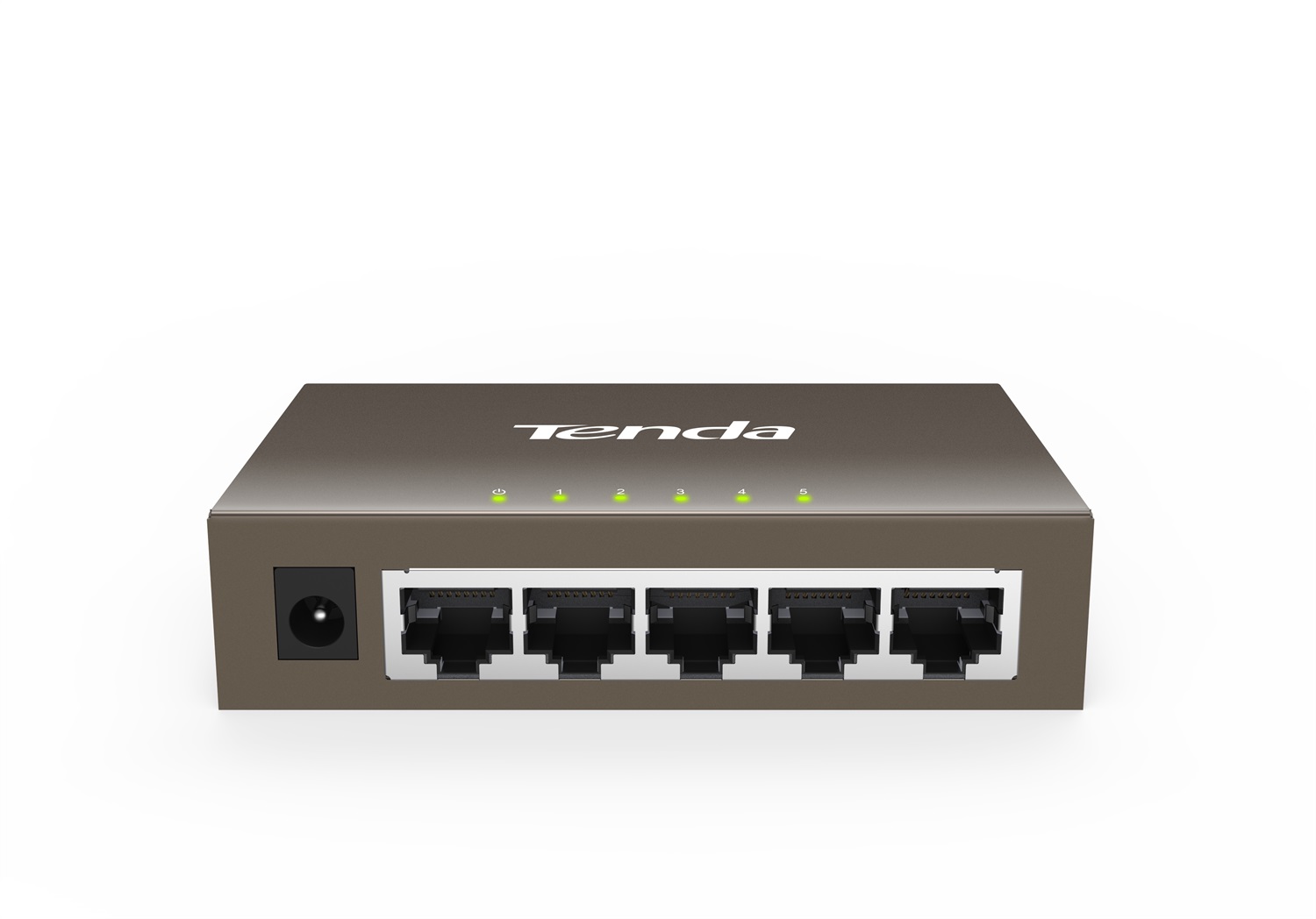 Tenda TEG1005D Switch di Rete Non Gestito 5 Porte Gigabit Ethernet (10/100/1000) con Protezione Fulmini, Plug & Play, Montaggio Desktop o a Parete